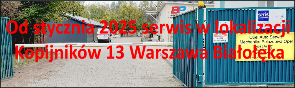 Od sierpnia 2024r. ze wzgl�du na szlaban do wjazdu na teren